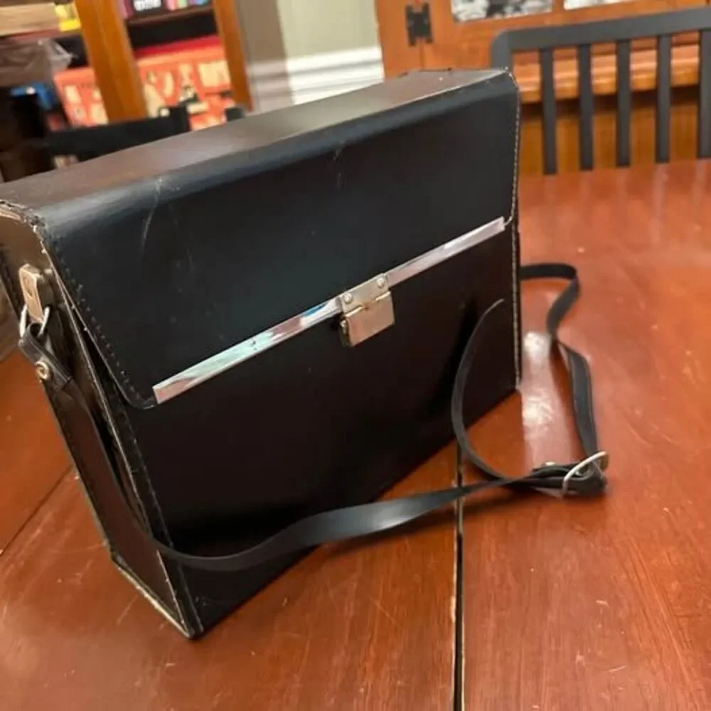 Polaroid Automatic 333 Land Camera Vintage 1960s 1970s With Case Box Bag